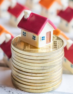 Kripto paralar üzerinde gayrimenkul Satılık yakın görünüm