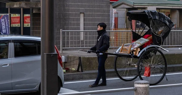 Gündüz Japon Meşgul Sokak — Stok fotoğraf