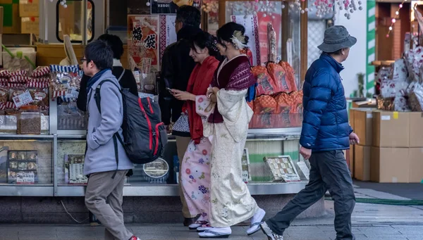 Japonská Ulice Dne — Stock fotografie