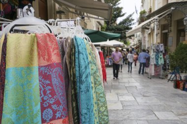 Hediyelik eşya dükkanı Atina, Yunanistan.
