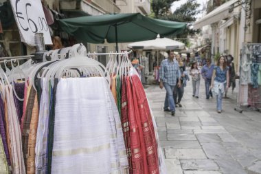 Hediyelik eşya dükkanı Atina, Yunanistan.
