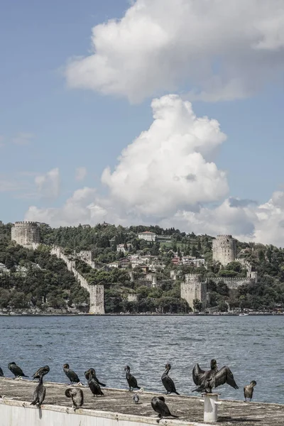 Крепость Румели в Стамбуле, Турция — стоковое фото