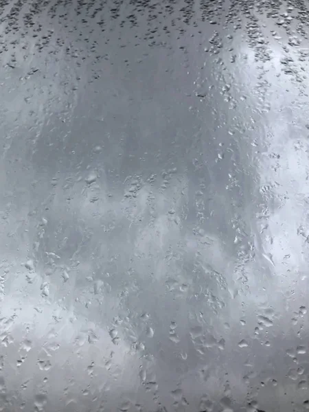 Háttér esőcseppek ablaktáblán — Stock Fotó