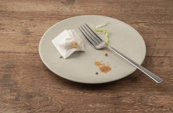 masada bir akşam yemeği nin artıkları