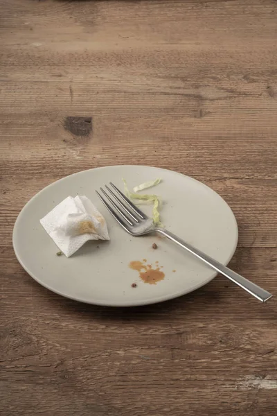 masada bir akşam yemeği nin artıkları