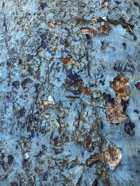 grunge ve kırık mavi arka plan