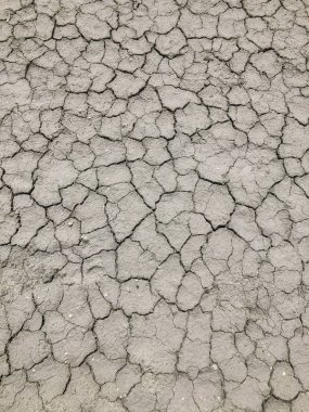 bir arka plan olarak kırık toprak