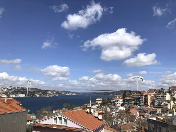 Pont bosphore à Istanbul, Turquie — Photo