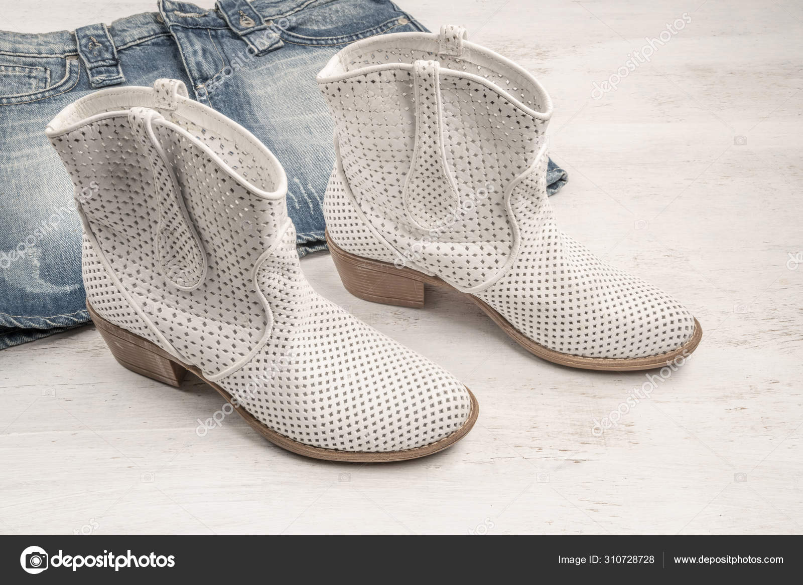 boots with jean skirt