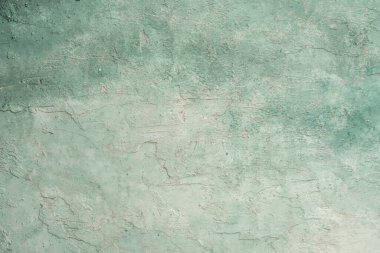 yeşil ve beyaz boyalı grungy kaba duvar arkaplanı