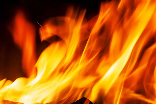 Photo Flame Texture Fire Background Burning Close Blaze — Stock Photo, Image