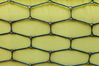 Işık yeşil tekstil arka plan, bahar çerçeve yakın çekim