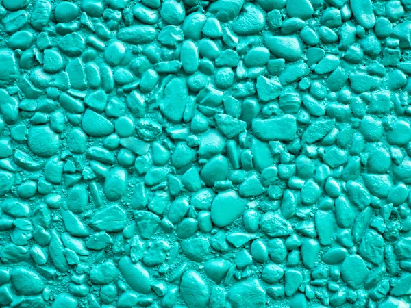 Skalní Zeď Dekorace Namaloval Vzor Oblázkové Strukturou Kamene Dlážděné Kameny — Stock fotografie