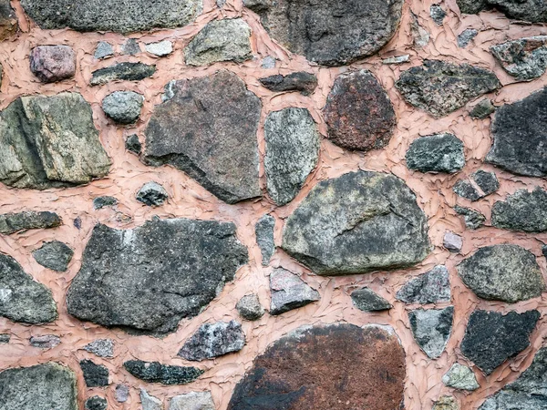 Stenmur Som Bakgrund Eller Textur Del Stenmur Som Bakgrund Eller — Stockfoto