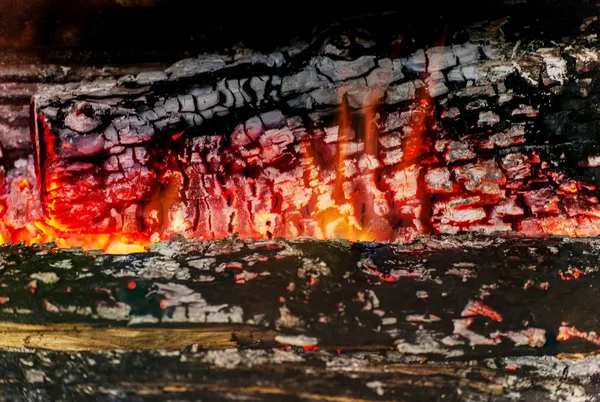 焼けた木の質感、抽象的な背景 — ストック写真