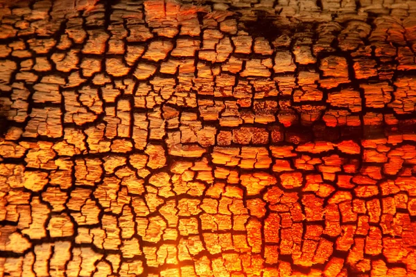 Textura de madera quemada, fondo abstracto — Foto de Stock