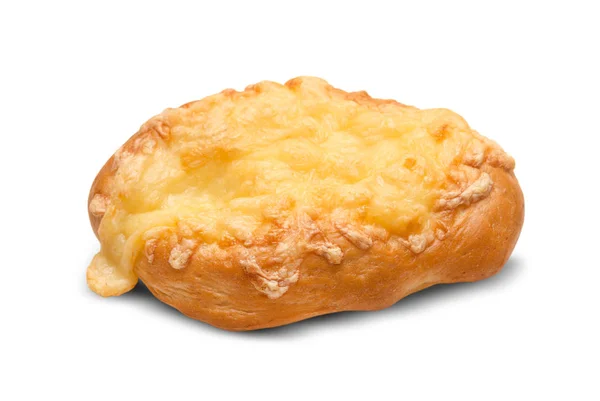 白に分離チーズパン — ストック写真