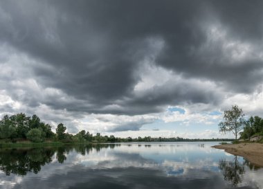 güzel doğal peyzaj, mevsim, günün saati