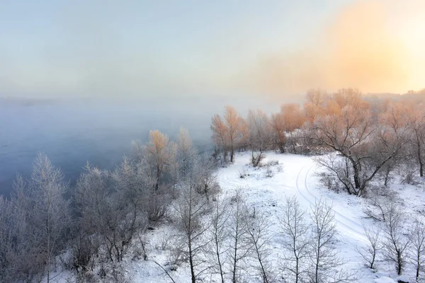 Красивий Природний Пейзаж Сезони Час Доби — стокове фото