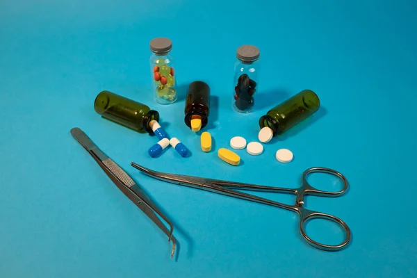 Medicamentos Tratamientos Medicamentos Inyecciones — Foto de Stock