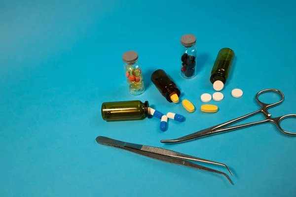 Medicamentos Tratamientos Medicamentos Inyecciones — Foto de Stock