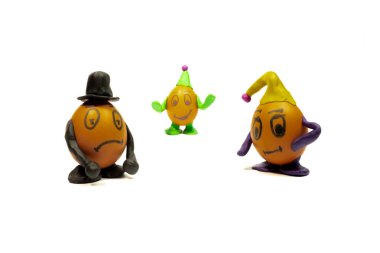 Egg.Funny yumurta. Yüzlerine yumurta yumurta gülümsüyor