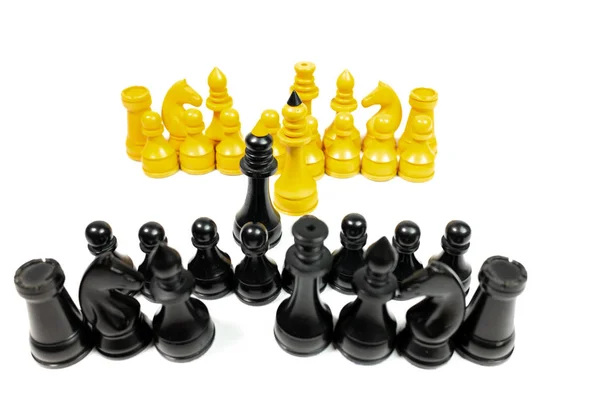 vintage ivory chess, intellectual game