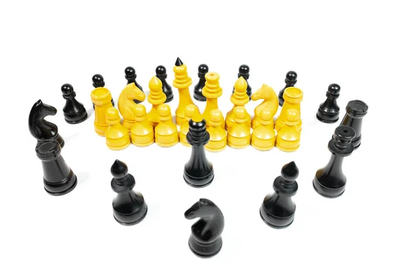 vintage ivory chess, intellectual game