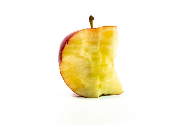 Beyaz Arkaplanda Elma Çekirdeği — Stok fotoğraf