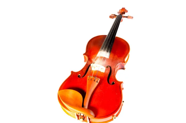 바탕에 바이올린 — 스톡 사진