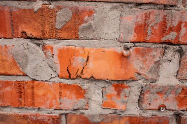 Tuğla duvar arka plan görünümünü kapat