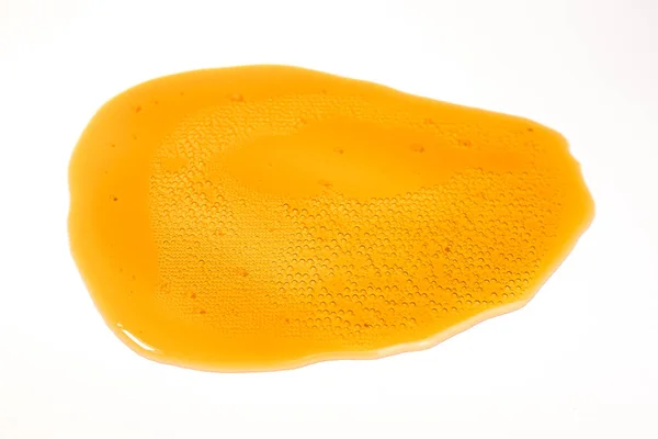 Orange Pić Pęcherzyków Białym Tle — Zdjęcie stockowe