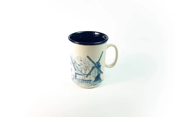 Красивая Чашка Окрашенной Мельницей — стоковое фото