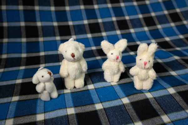 Small Plush Toys Handmade Toys — Stock Photo, Image