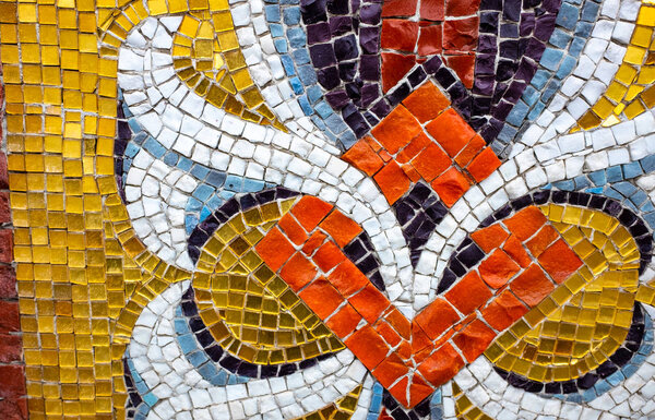 красивая цветовая мозаика, мозаичная текстура, обои и фон
