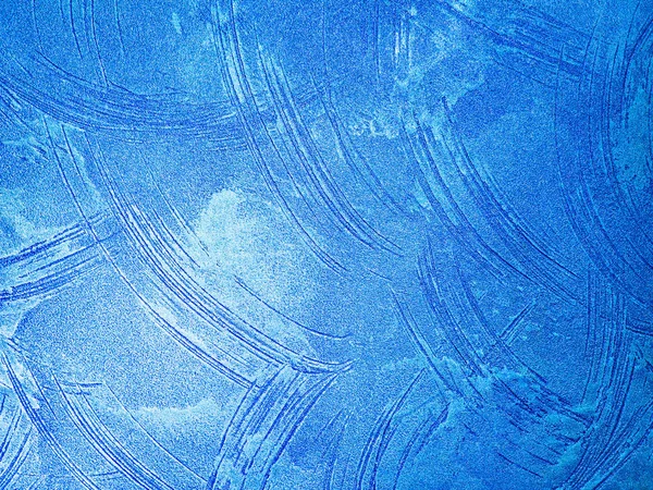 Abstrakt Blau Gebürsteter Blanker Hintergrund Oder Textur — Stockfoto