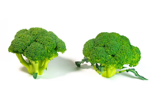 Green Broccoli Isolated White Background — Stock Photo, Image