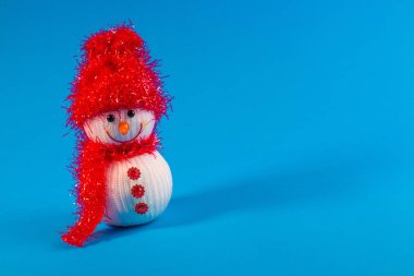 küçük oyuncak kardan adam, yılbaşı ağacı süsleri