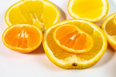 sulu lezzetli portakal dilim