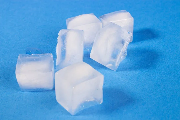 Beautiful Square Ice Cubes — Stock Photo, Image