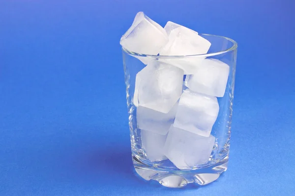 Beautiful Square Ice Cubes — Stock Photo, Image