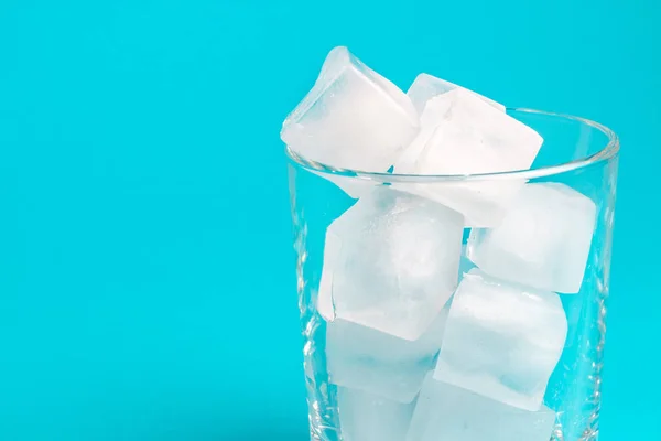 Beautiful Square Ice Cubes — Stock Photo, Image