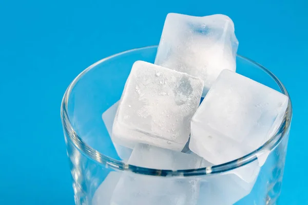 Beautiful Square Ice Cubes — Stock Photo, Image