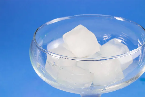 Ice Cups Glass — Stock Photo, Image