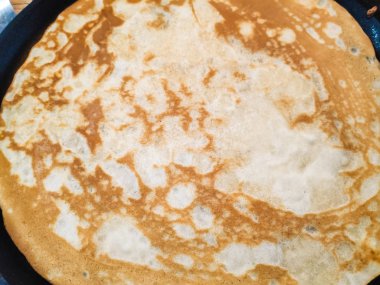 lezzetli gözleme, gözleme, pişirme tavada krep