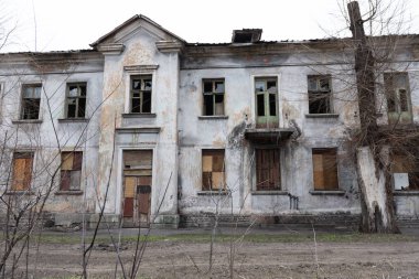 eski ev, vintage mimari mahvetti