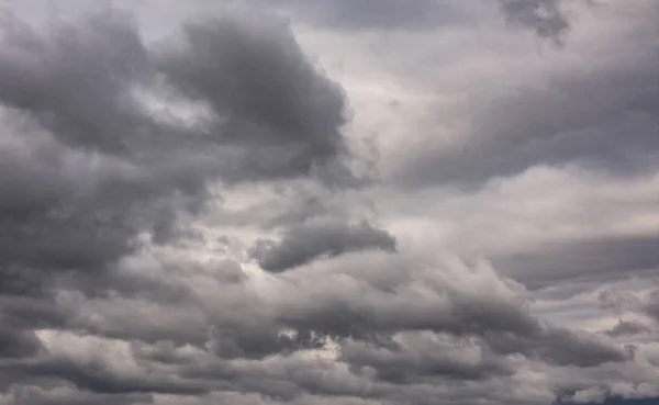 Dramatisch Dunkler Himmel Vor Sturm — Stockfoto