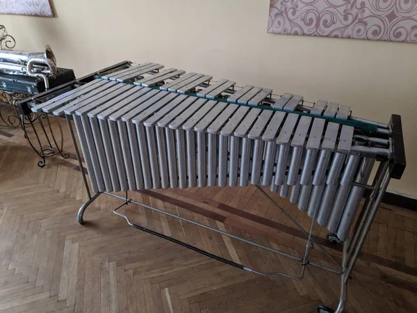Xilofone Vintage Percussão Instrumento Musical — Fotografia de Stock