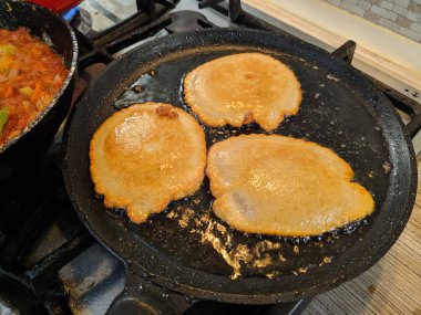 lezzetli ve güzel krep, pişirme krep