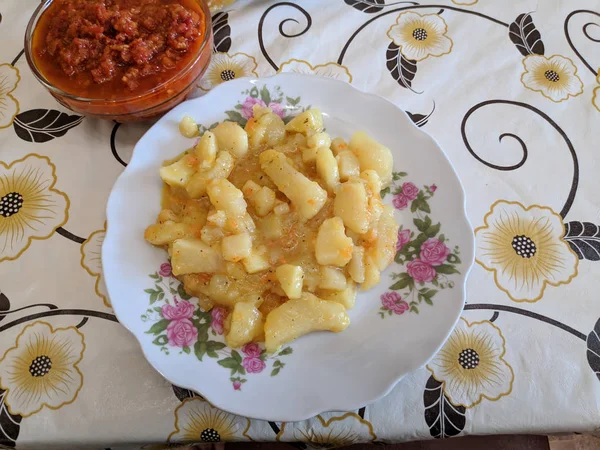 Смачна Картопля Домашня Їжа — стокове фото